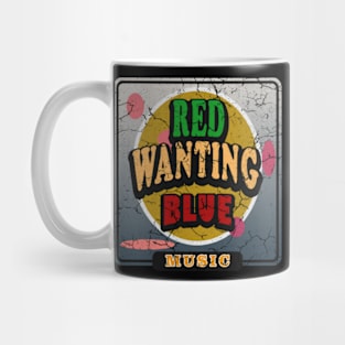 Red Wanting BlueTextdesign Mug